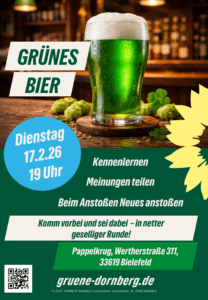 Grünes Bier