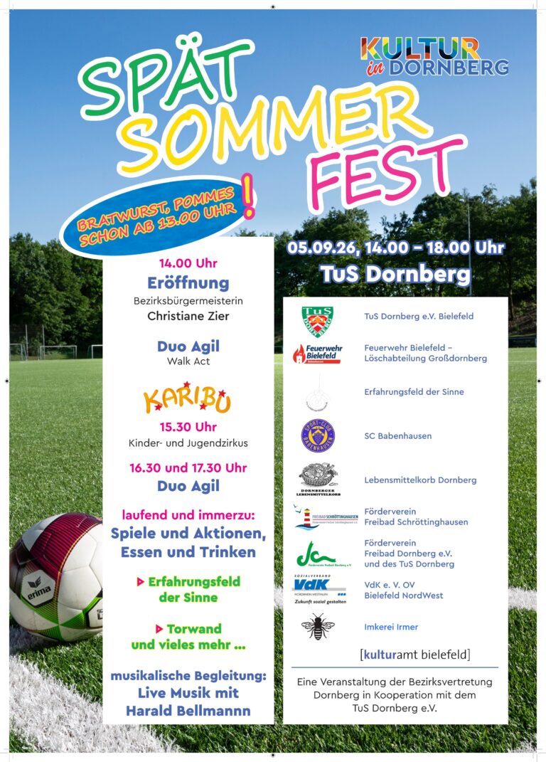 Dornberger Spätsommerfest am 5. September